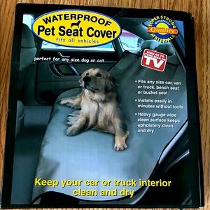 🐾 Waterproof pet seat cover “as seen on TV”